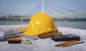 Engineer working