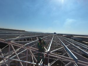 Roof steel
